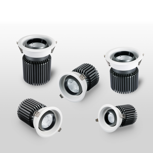 Diome Anti-Glare Led Small High Efficiency Downlight Hotel Living Room Porch Ceiling Wall RecWasher Light Essed Led Lighting